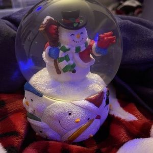 Snow-globe / Snowman Music Box